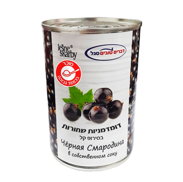 Blackcurrant in light syrup 400 g