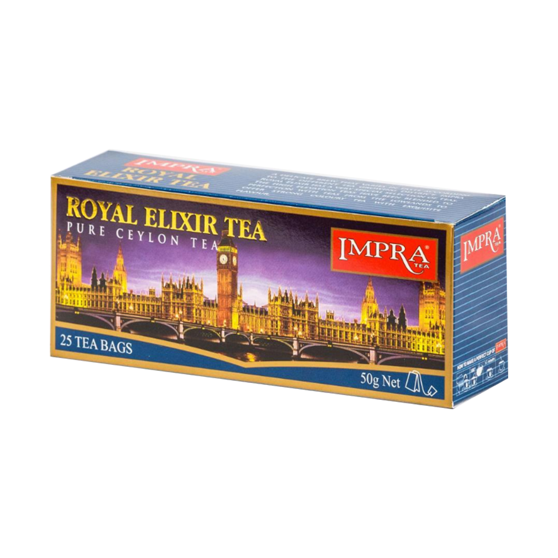 Ceylon "Royal Elixir" Black Tea 25 bags 2 g each
