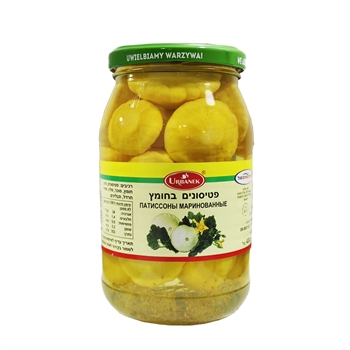 Pickled Pattypan squash 910 g