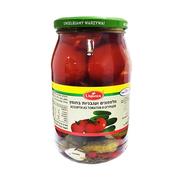 Mix of Pickled Cucumbers and Tomatoes 930 g