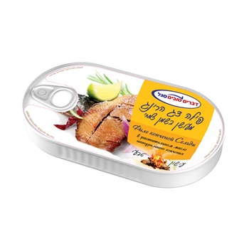 Fillet of smoked herring in vegetable oil 190 g.